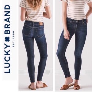 Lucky Brand Brooke Women's Dark Blue Skinny Jeans NWOT